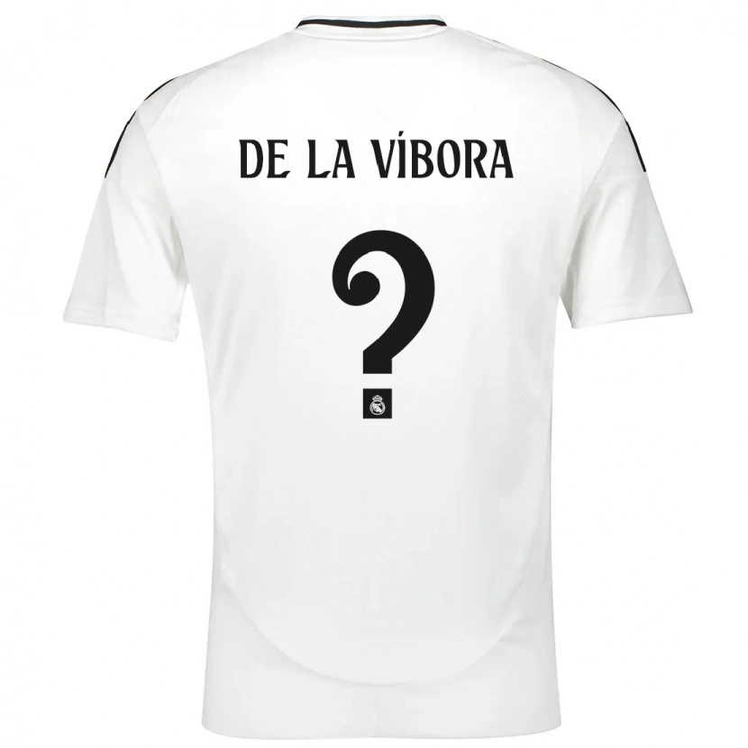 DanxenメンズDavid De La Víbora#0白ホームシャツ2024/25ジャージーユニフォーム