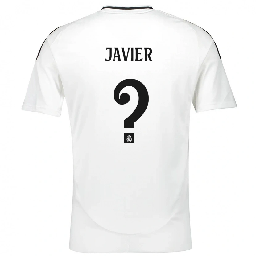 DanxenメンズJavier Navarro#0白ホームシャツ2024/25ジャージーユニフォーム