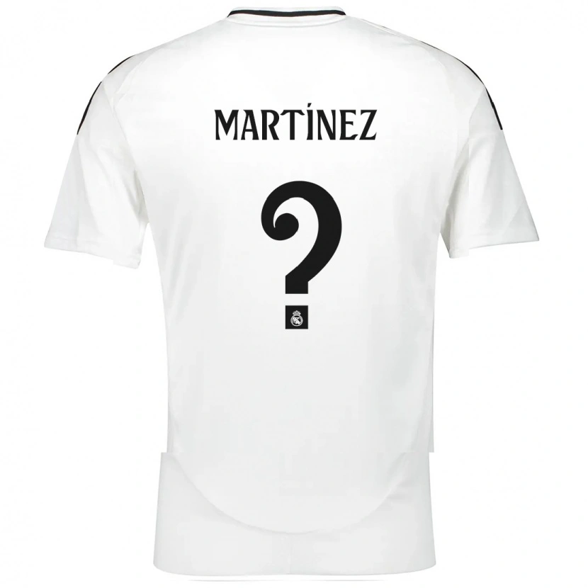 DanxenメンズAntonio Martínez#0白ホームシャツ2024/25ジャージーユニフォーム