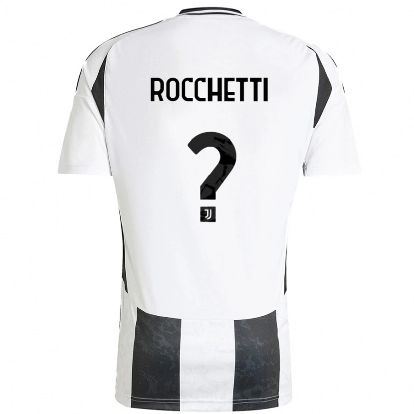 DanxenメンズEdoardo Rocchetti#0白 黒ホームシャツ2024/25ジャージーユニフォーム