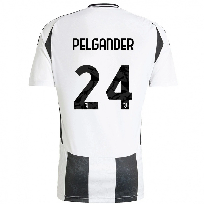 DanxenメンズElsa Pelgander#24白 黒ホームシャツ2024/25ジャージーユニフォーム