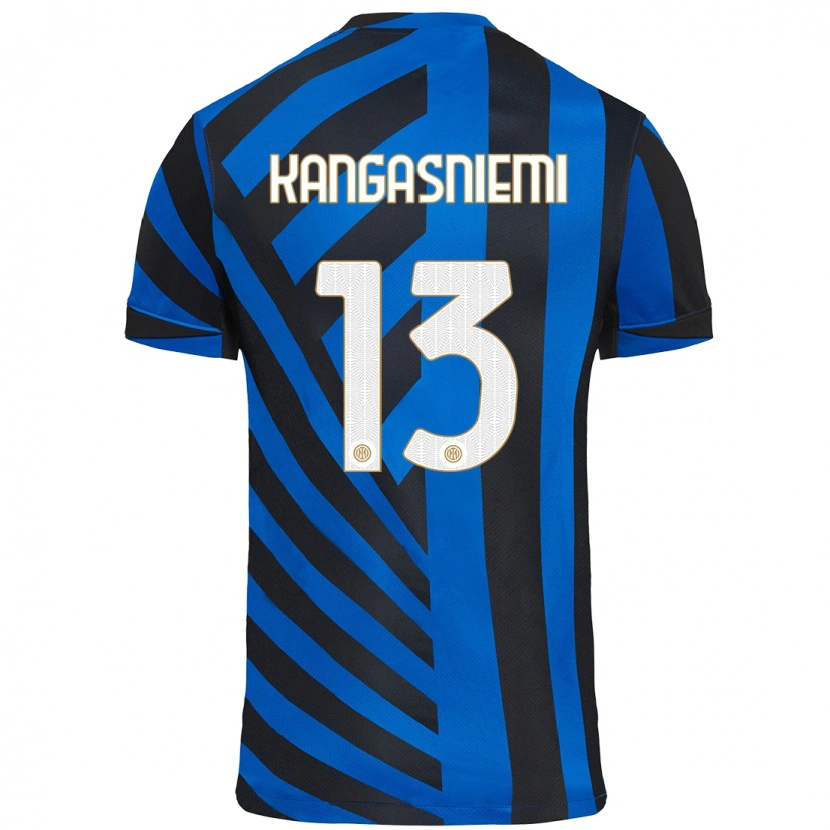 DanxenメンズIlari Kangasniemi#13青黒ホームシャツ2024/25ジャージーユニフォーム