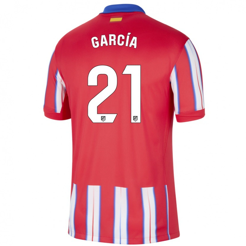 DanxenメンズAle García#21赤 白 青ホームシャツ2024/25ジャージーユニフォーム