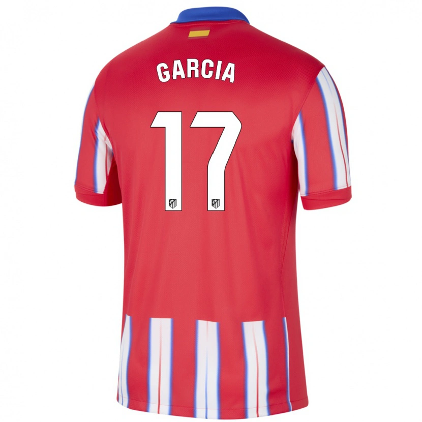 DanxenメンズGaby García#17赤 白 青ホームシャツ2024/25ジャージーユニフォーム