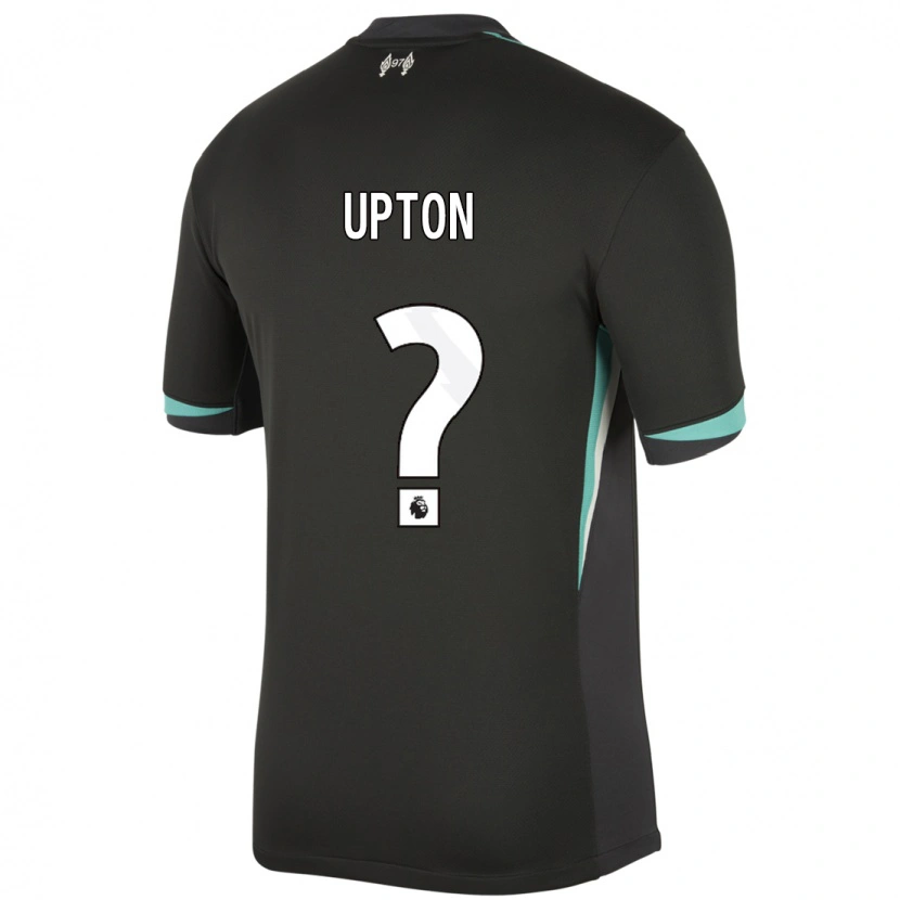 DanxenメンズJoe Upton#0ブラック アンスラサイト ホワイトアウェイシャツ2024/25ジャージーユニフォーム