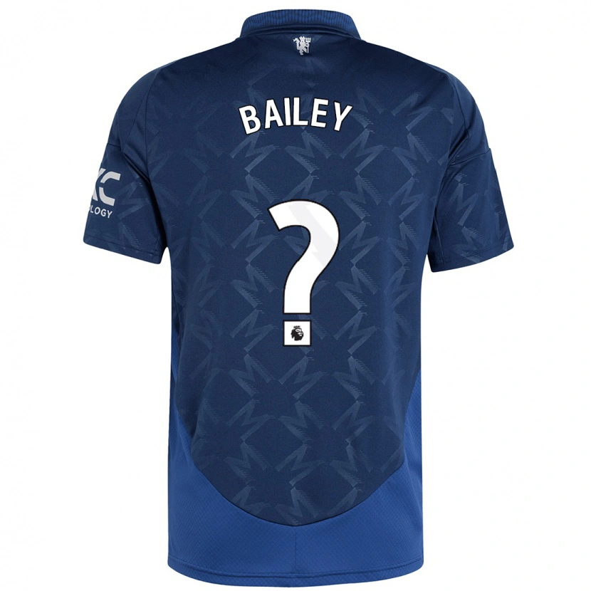 DanxenメンズJames Bailey#0インジゴアウェイシャツ2024/25ジャージーユニフォーム