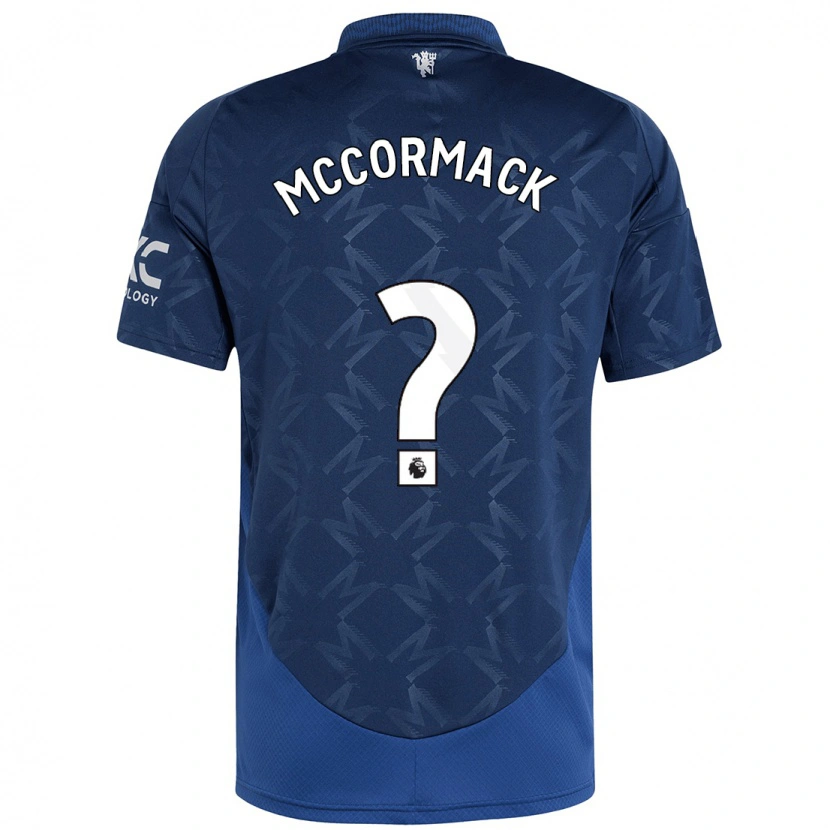 DanxenメンズRafe Mccormack#0インジゴアウェイシャツ2024/25ジャージーユニフォーム