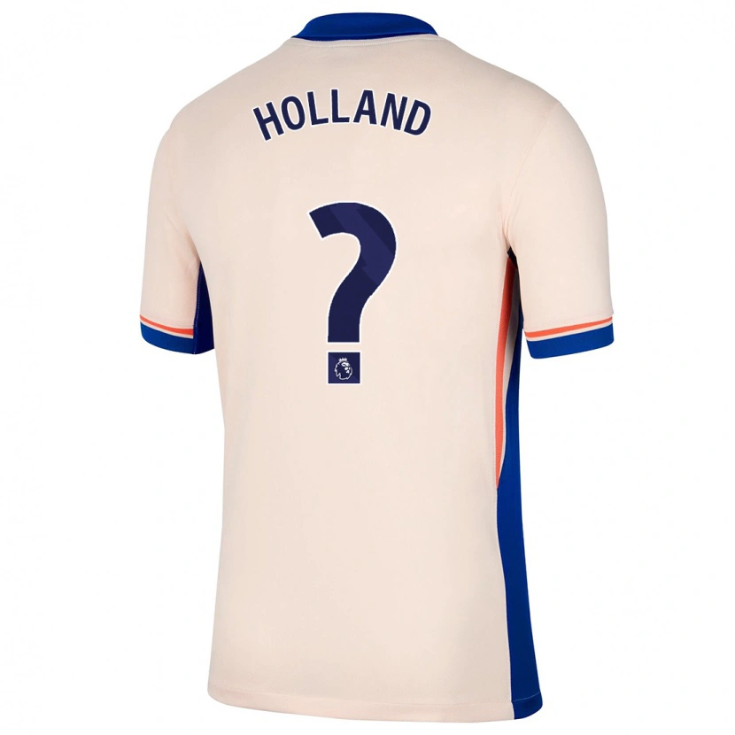 DanxenメンズCharlie Holland#0ライトベージュアウェイシャツ2024/25ジャージーユニフォーム
