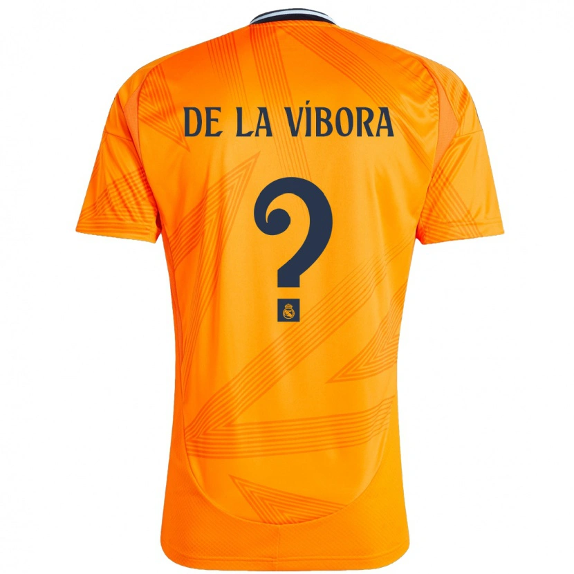 DanxenメンズDavid De La Víbora#0オレンジアウェイシャツ2024/25ジャージーユニフォーム
