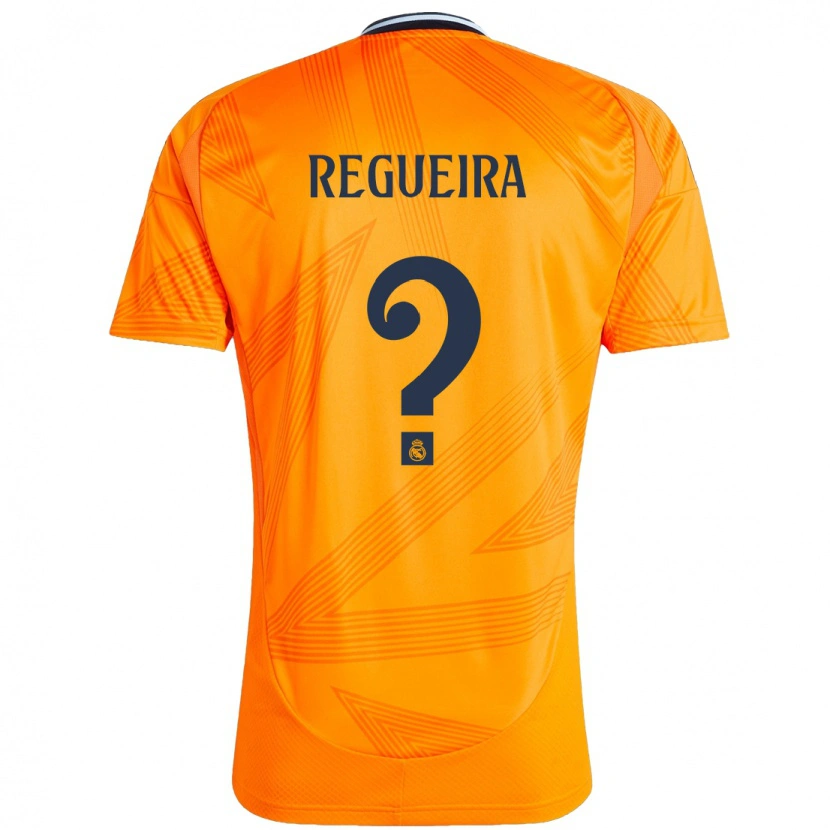 DanxenメンズIzan Regueira#0オレンジアウェイシャツ2024/25ジャージーユニフォーム