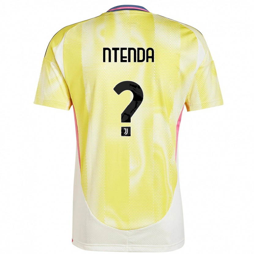 DanxenメンズJean-Claude Ntenda#0ソーラーイエローアウェイシャツ2024/25ジャージーユニフォーム