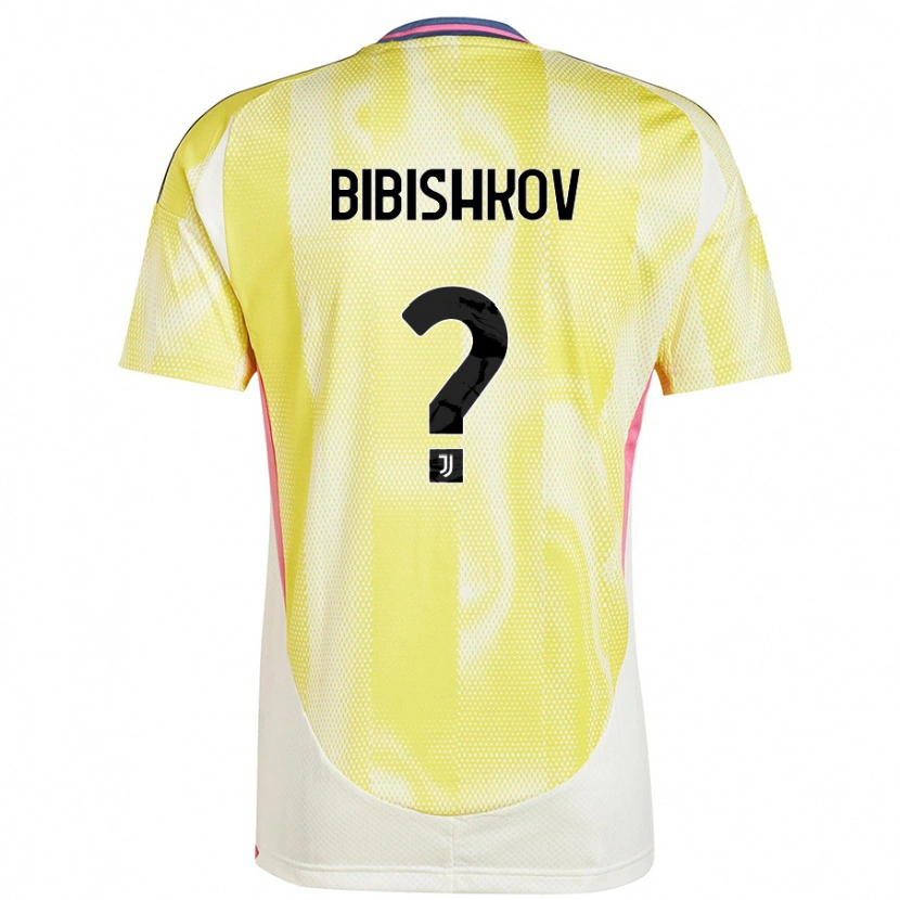DanxenメンズMarsel Bibishkov#0ソーラーイエローアウェイシャツ2024/25ジャージーユニフォーム