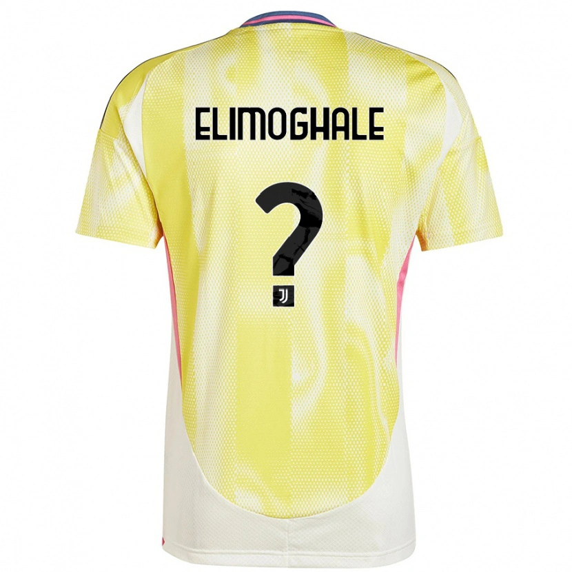 DanxenメンズDestiny Elimoghale#0ソーラーイエローアウェイシャツ2024/25ジャージーユニフォーム