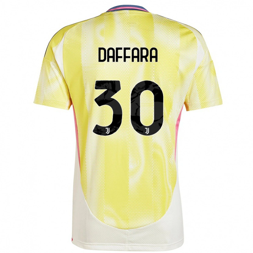 Danxenメンズジョバンニ・ダファーラ#30ソーラーイエローアウェイシャツ2024/25ジャージーユニフォーム