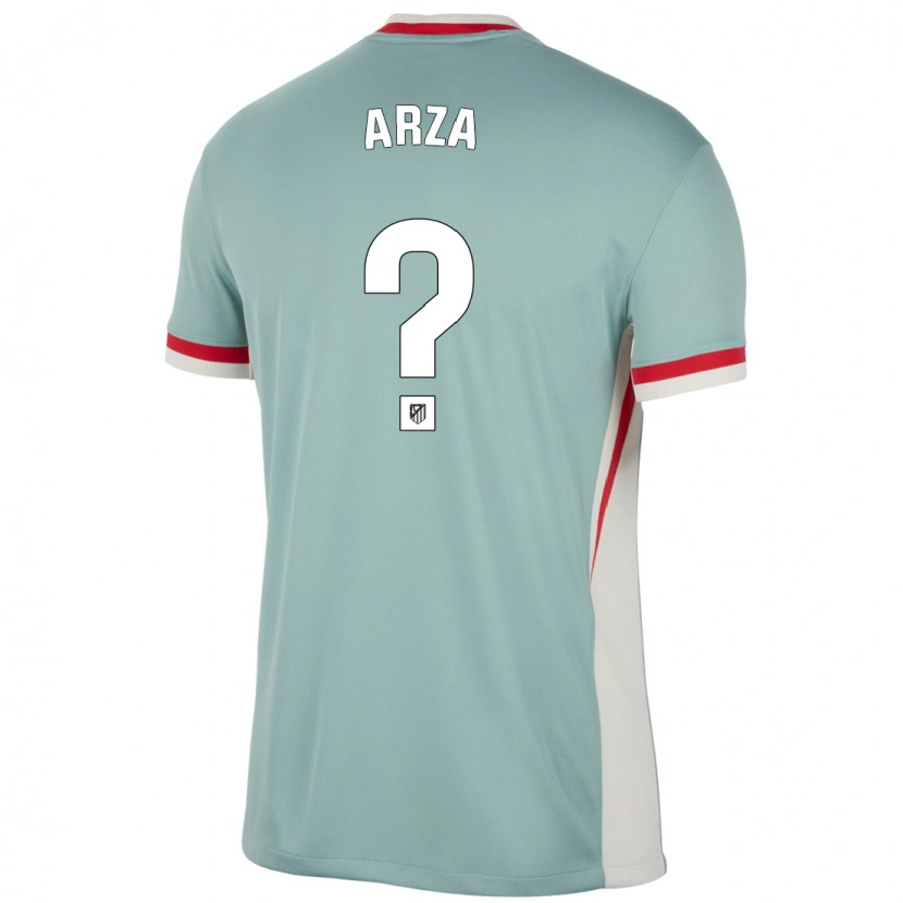 DanxenメンズDavid Arza#0ライトベージュブルーアウェイシャツ2024/25ジャージーユニフォーム