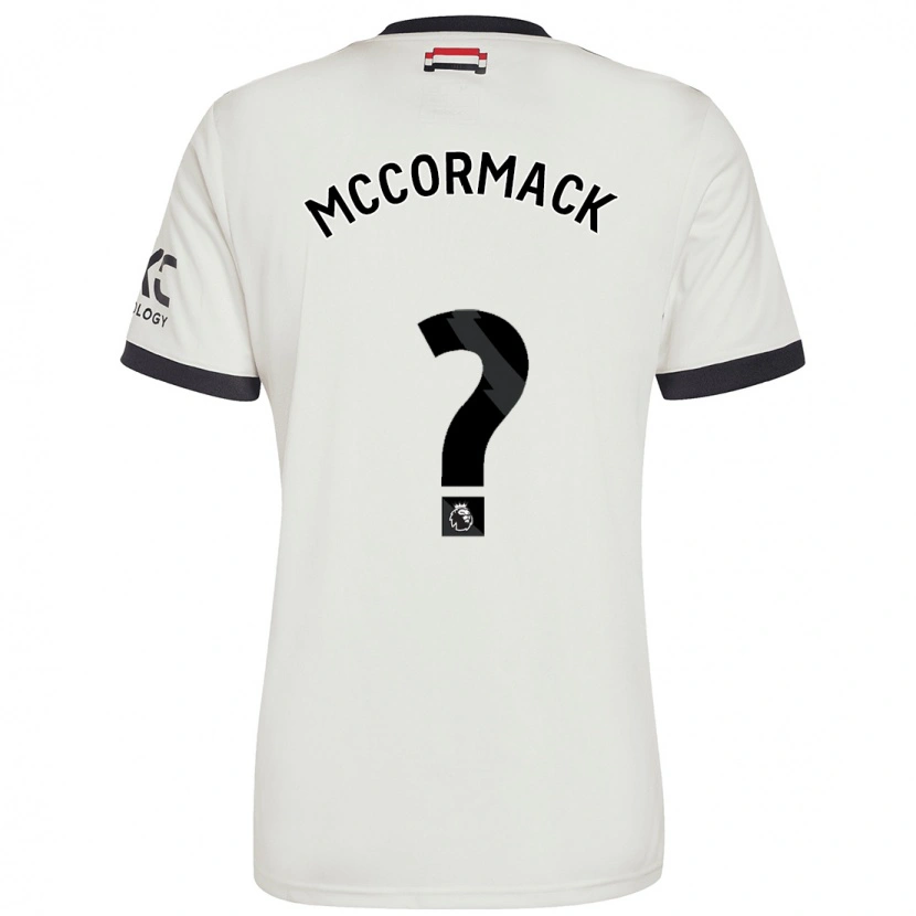 DanxenメンズRafe Mccormack#0オフホワイトサードユニフォームシャツ2024/25ジャージーユニフォーム