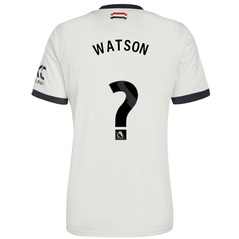 DanxenメンズJacob Watson#0オフホワイトサードユニフォームシャツ2024/25ジャージーユニフォーム