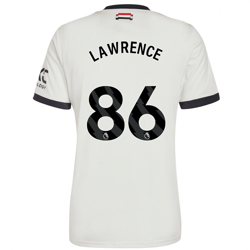 Danxenメンズマーカス・ローレンス#86オフホワイトサードユニフォームシャツ2024/25ジャージーユニフォーム