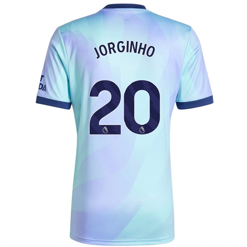 Danxenメンズジョルジ・ルイス・フレーロ・フィーリョ#20アクアサードユニフォームシャツ2024/25ジャージーユニフォーム
