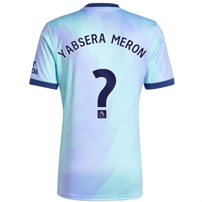DanxenメンズYabsera Meron#0アクアサードユニフォームシャツ2024/25ジャージーユニフォーム