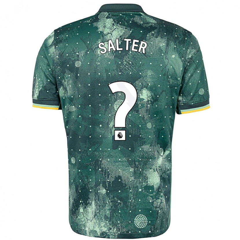 DanxenメンズOliver Salter#0ミントグリーンサードユニフォームシャツ2024/25ジャージーユニフォーム