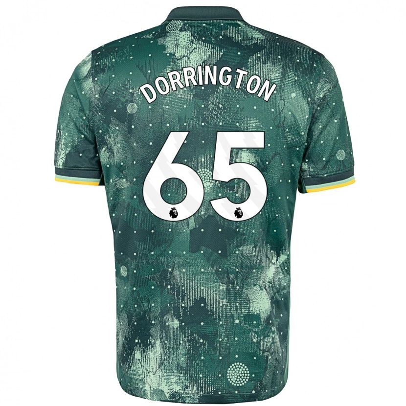 Danxenメンズアルフィー・ドリントン#65ミントグリーンサードユニフォームシャツ2024/25ジャージーユニフォーム