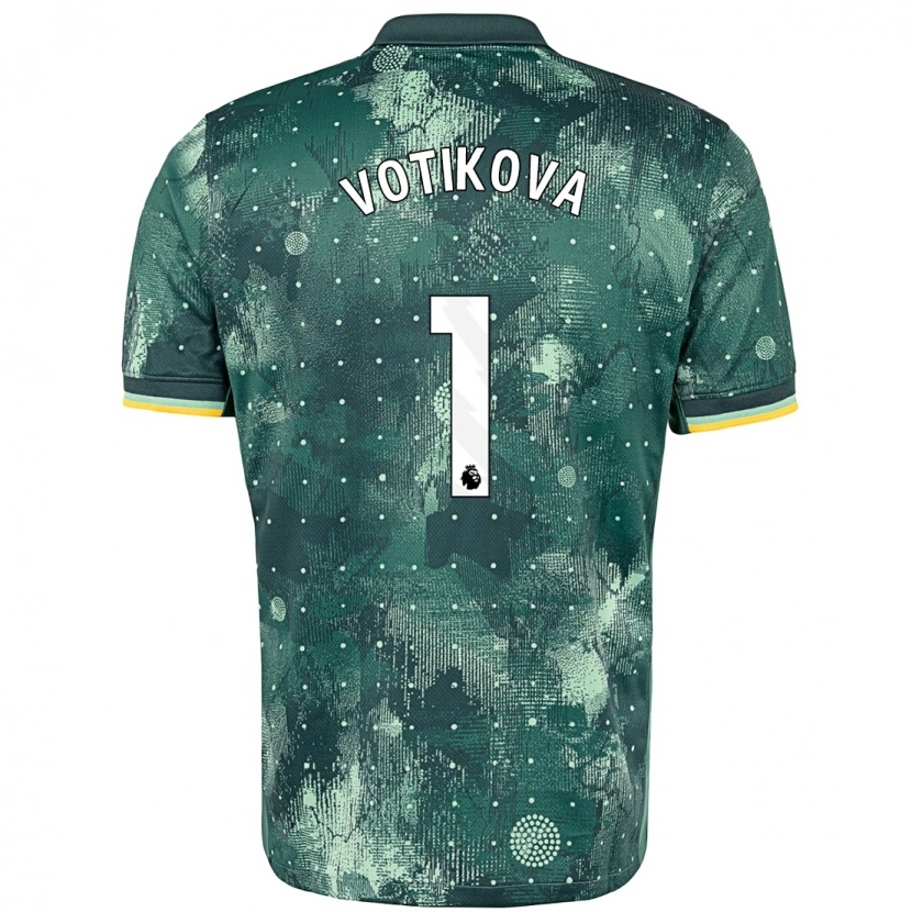 DanxenメンズBarbora Votíková#1ミントグリーンサードユニフォームシャツ2024/25ジャージーユニフォーム