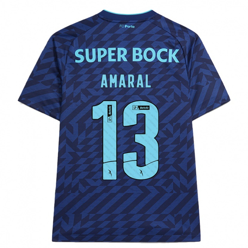 DanxenメンズFábio Amaral#13ネイビーブルーサードユニフォームシャツ2024/25ジャージーユニフォーム