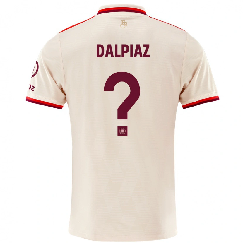 DanxenメンズMagnus Dalpiaz#0リネンサードユニフォームシャツ2024/25ジャージーユニフォーム