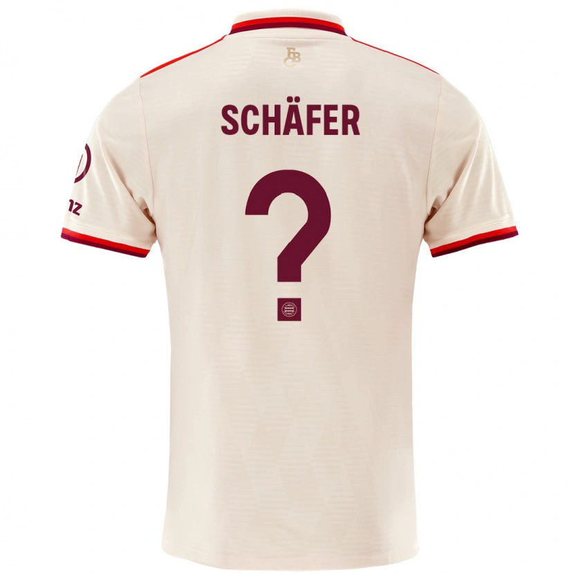 DanxenメンズLuis Schäfer#0リネンサードユニフォームシャツ2024/25ジャージーユニフォーム