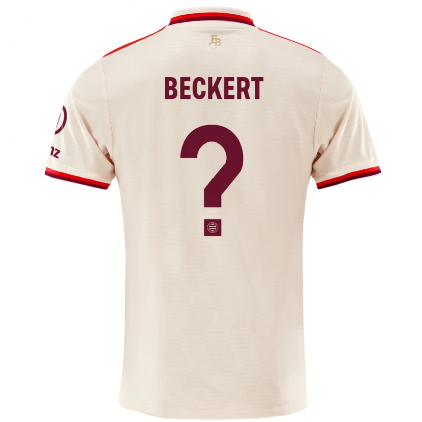 DanxenメンズValentin Beckert#0リネンサードユニフォームシャツ2024/25ジャージーユニフォーム