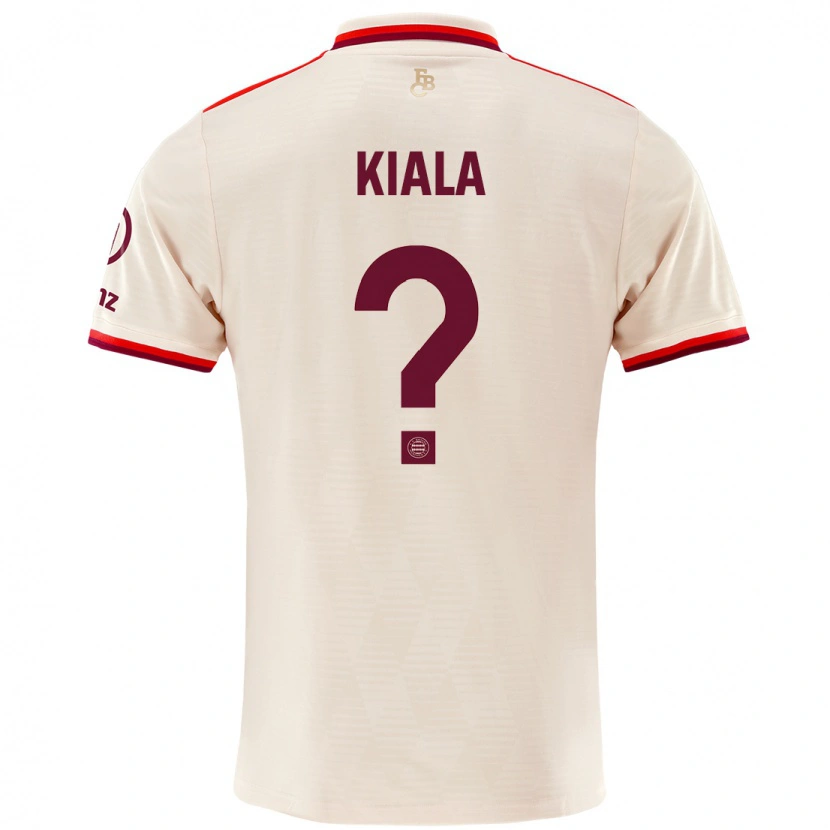 DanxenメンズCassiano Kiala#0リネンサードユニフォームシャツ2024/25ジャージーユニフォーム