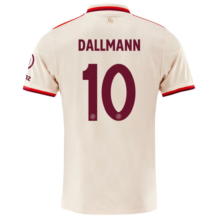 Danxenメンズリンダ・ダルマン#10リネンサードユニフォームシャツ2024/25ジャージーユニフォーム