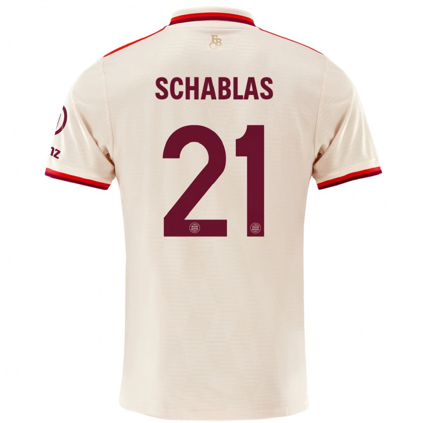 Danxenメンズマッテオ・シャブラス#21リネンサードユニフォームシャツ2024/25ジャージーユニフォーム