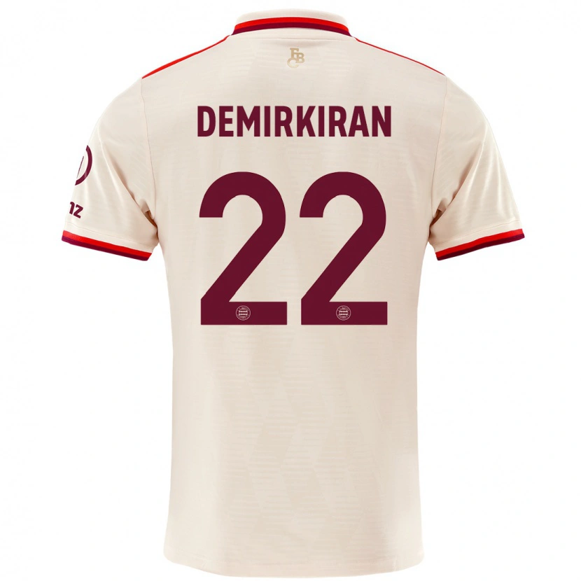 Danxenメンズエディス・デミルキラン#22リネンサードユニフォームシャツ2024/25ジャージーユニフォーム