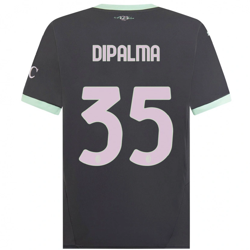 Danxenメンズマッテオディパルマ#35グレーサードユニフォームシャツ2024/25ジャージーユニフォーム