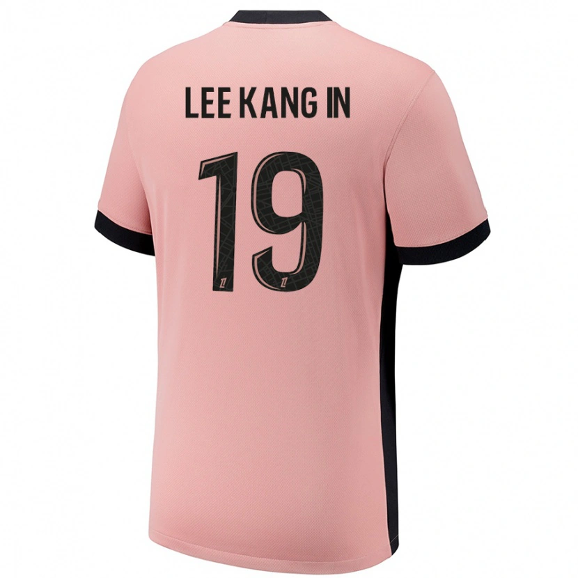 Danxenメンズ李康仁#19ラストピンクサードユニフォームシャツ2024/25ジャージーユニフォーム