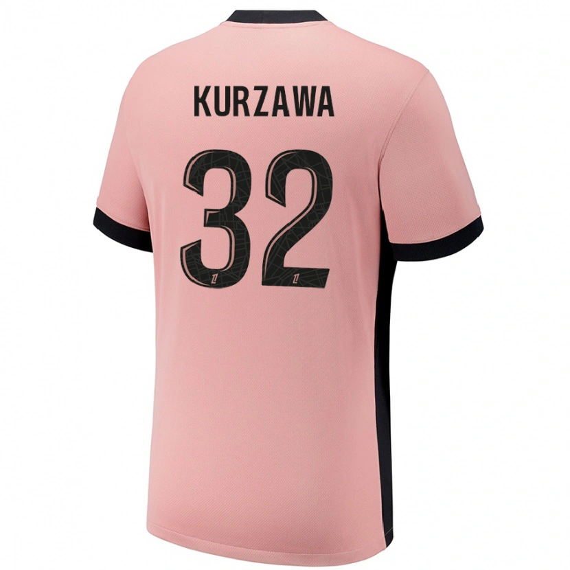 Danxenメンズライヴィン・クルザワ#32ラストピンクサードユニフォームシャツ2024/25ジャージーユニフォーム
