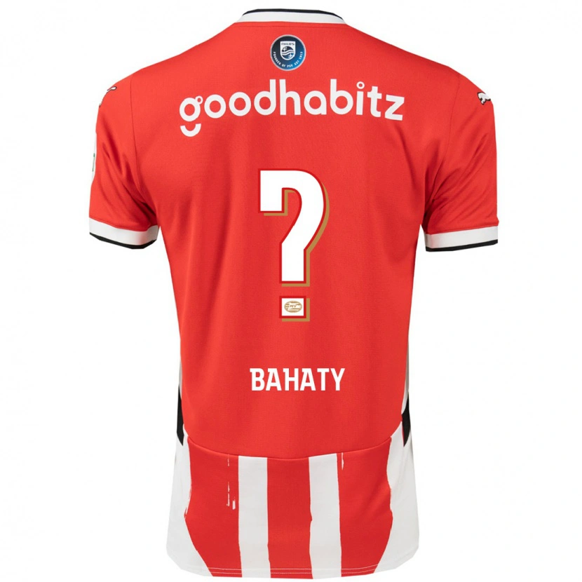 DanxenレディースManuel Bahaty#0赤 白ホームシャツ2024/25ジャージーユニフォーム