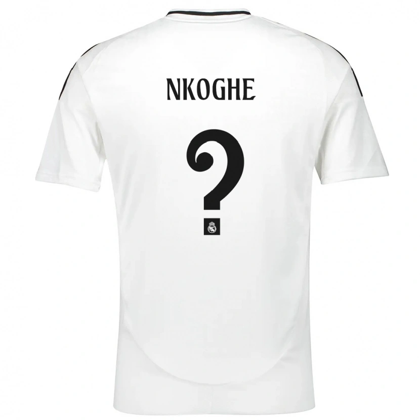 DanxenレディースAriel Nkoghe#0白ホームシャツ2024/25ジャージーユニフォーム