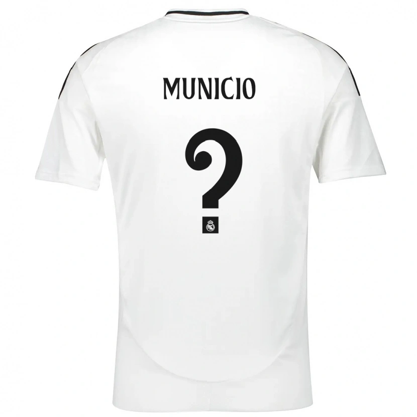 DanxenレディースGabriel Municio#0白ホームシャツ2024/25ジャージーユニフォーム