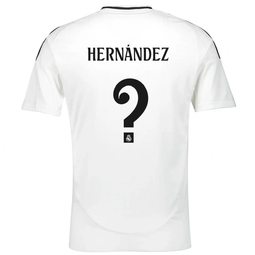 DanxenレディースEnaitz Hernández#0白ホームシャツ2024/25ジャージーユニフォーム