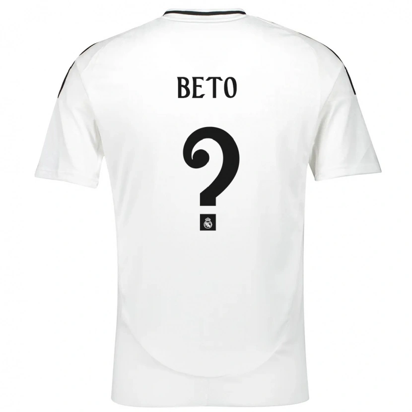 DanxenレディースBeto Martínez#0白ホームシャツ2024/25ジャージーユニフォーム