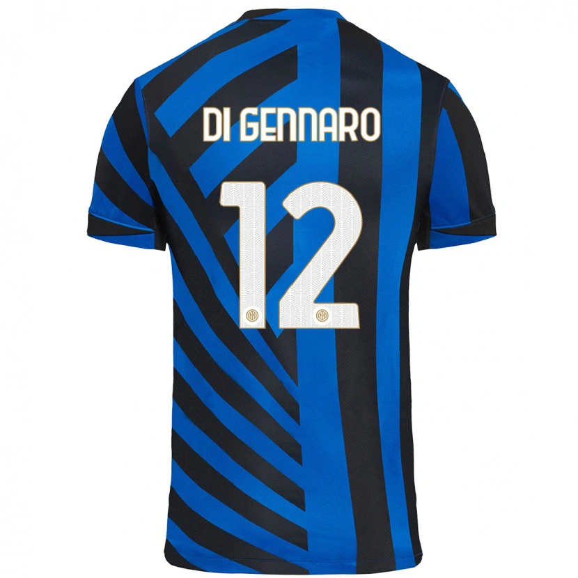 Danxenレディースラッファエレ・ディ・ジェンナーロ#12青黒ホームシャツ2024/25ジャージーユニフォーム