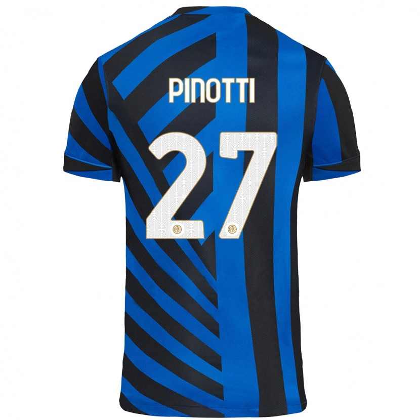 DanxenレディースManuel Pinotti#27青黒ホームシャツ2024/25ジャージーユニフォーム