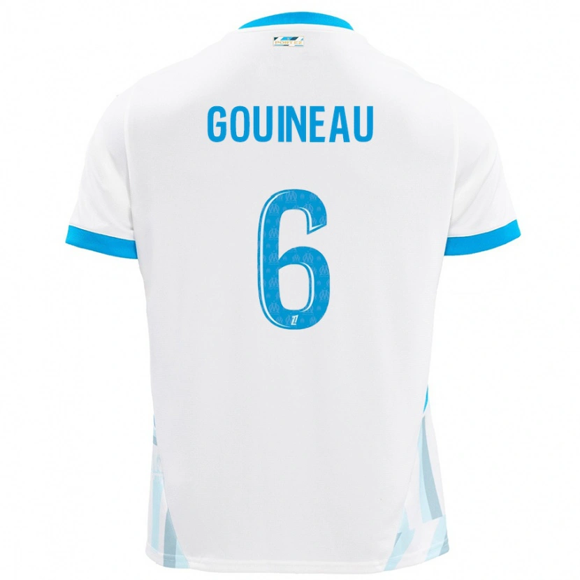 DanxenレディースColine Gouineau#6白 空 青ホームシャツ2024/25ジャージーユニフォーム