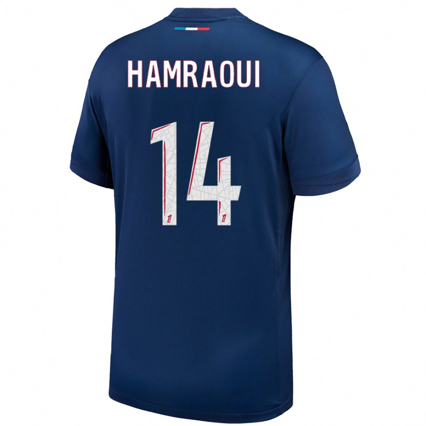 Danxenレディースキーラ・アムラウィ#14ネイビーブルー ホワイトホームシャツ2024/25ジャージーユニフォーム