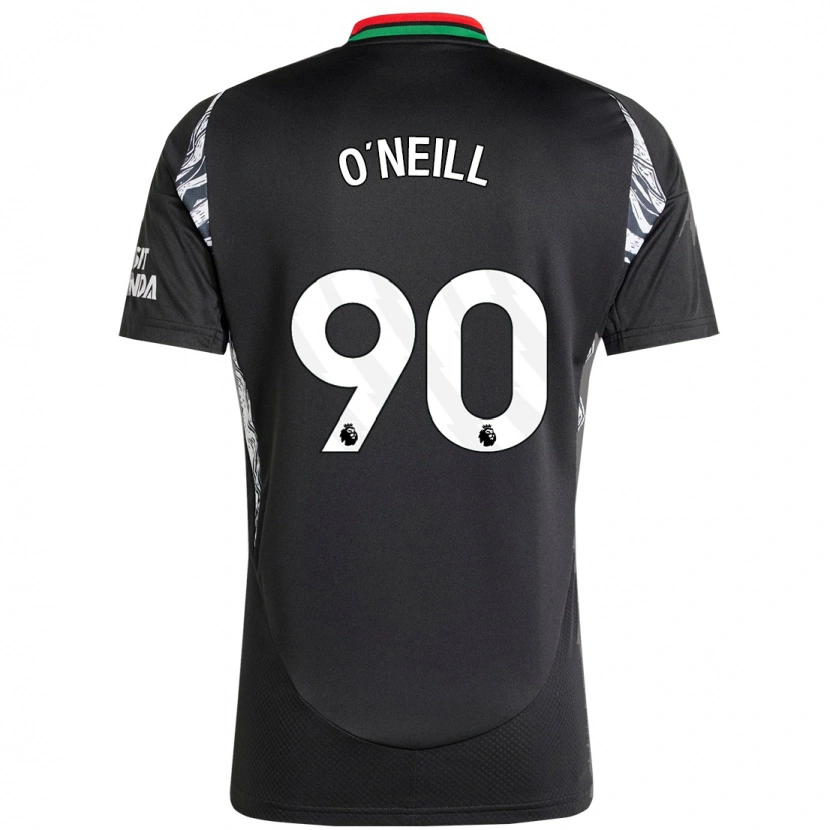 DanxenレディースCeadach O'neill#90黒アウェイシャツ2024/25ジャージーユニフォーム