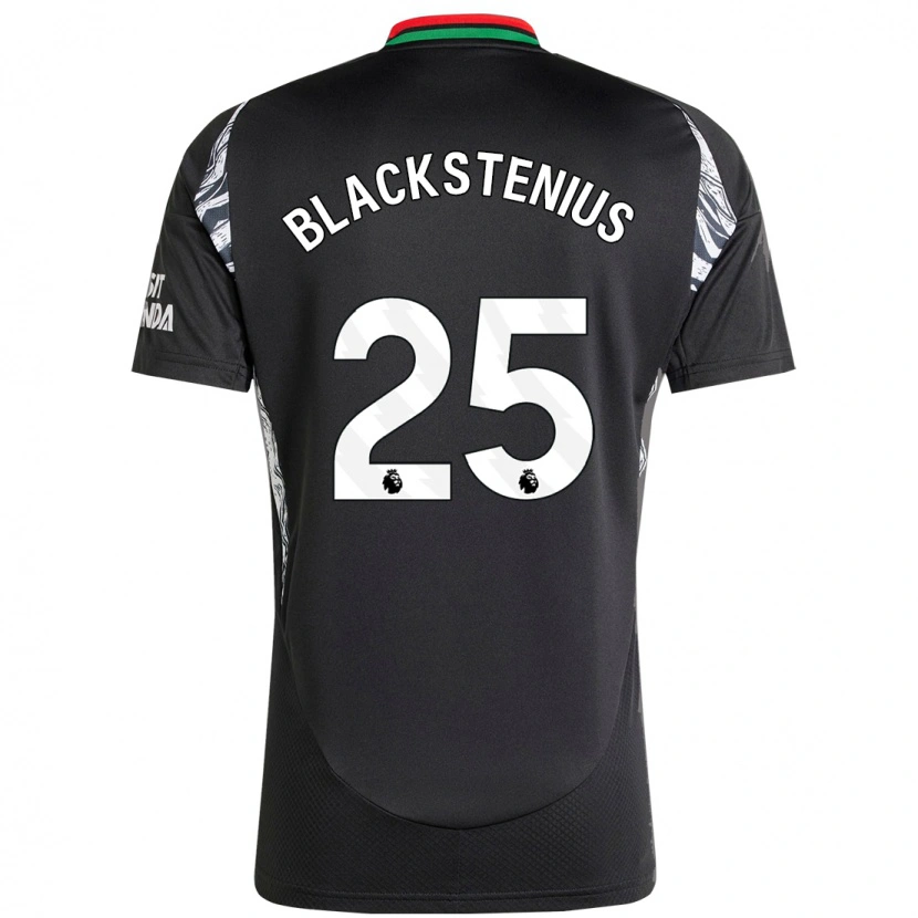 Danxenレディーススティーナ・ブラックステニウス#25黒アウェイシャツ2024/25ジャージーユニフォーム