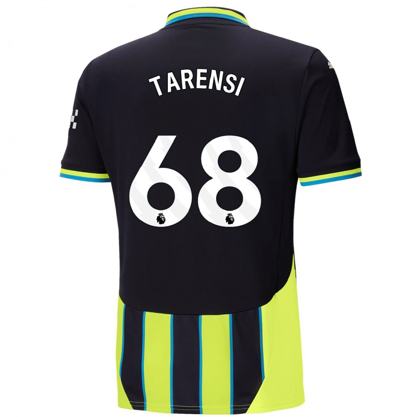 Danxenレディースオスカー・タレンシ・コルドン#68青 黄アウェイシャツ2024/25ジャージーユニフォーム